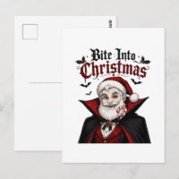 Gothic Vampier Kerstman Kerstontwerp