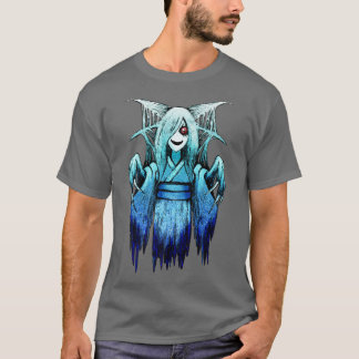 gothic vampier - mannen vrouwen met kraampje t-shirt