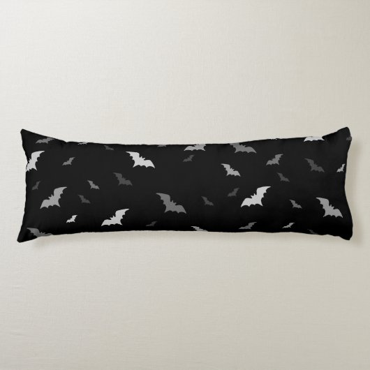 🦇 Gothic Vampire Bats Lichaamskussen (Voorkant)