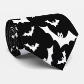 Gothic Vampire Bats Stropdas (Opgerold)