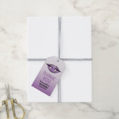 Gothic Vampire Halloween Birthday Dank je Label Cadeaulabel (Met Touw)