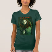 Gothic Vampire Lady T-shirt (Voorkant)
