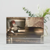 Gothic Vampire Party Invitation Kaart (Staand voorkant)