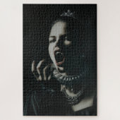 Gothic Vampire Queen Jigsaw Puzzle – Dark Fantasy (Vertical)