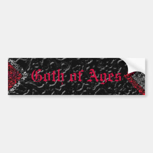Gothic van de Bumpersticker Ages