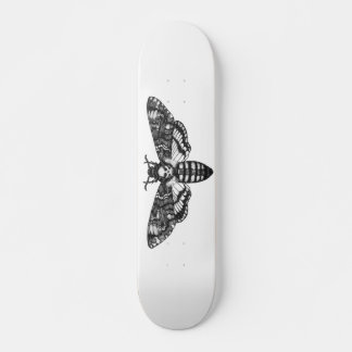 Gothic van de doodskateboard  Moth Skull Skateboard