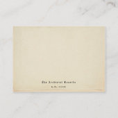 Gothic Velvet Secrets Graduation Gift Insert Notitiekaartje (Achterkant)