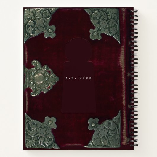 Gothic Velvet "Secrets" Vault Personalized Journal (Dos)
