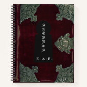 Gothic Velvet "Secrets" Vault Personalized Journal (Devant)