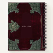 Gothic Velvet "Secrets" Vault Personalized Journal Notitieboek (Achterkant)