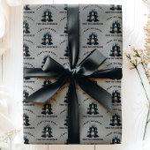 Gothic Victorian Haunted House Happy Halloween Cadeaupapier