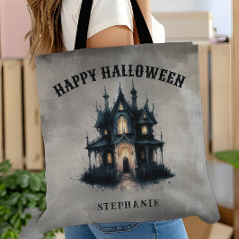 Gothic Victorian Haunted House Happy Halloween  Draagtas