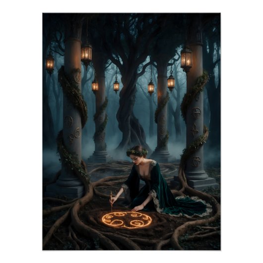 Gothic Virgo – Ritueel van de Aarde Perfect Poster (Voorkant)