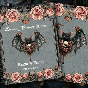 Gothic Vleermuis Trouw Planner Dagboek Notitieboek