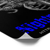 Gothic Warrior Skulls Poster (Hoek)