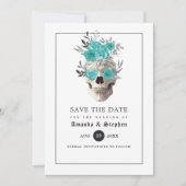 Gothic Wedding Save the Date (Voorkant)