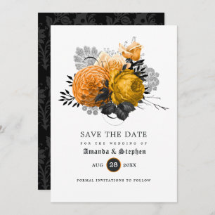  Gothic Wedding Save the Date