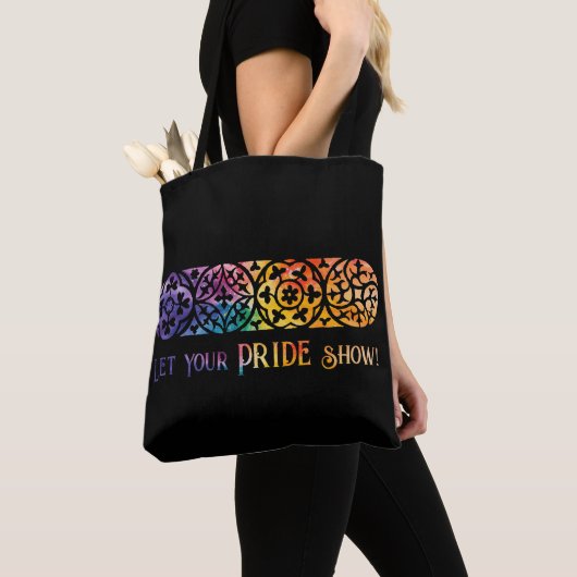 Gothic Window Rainbow Pride Draagtas (Dichtbij)