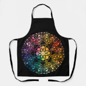 Gothic Window Rainbow Pride Schort (Voorkant)