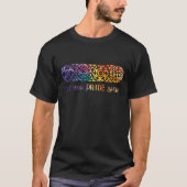 Gothic Window Rainbow Pride T-shirt (Voorkant)