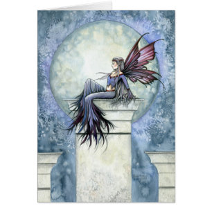 Gothic Winter Feeënkaart ~ Blanco