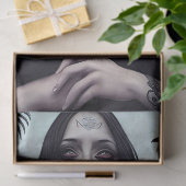 Gothic Witch Decoupage Tissuepapier (Geschenk)