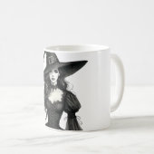 Gothic Witch Illustration Mok (Voorkant rechts)