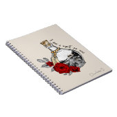 Gothic Witch Love Potion Notitieboek (Rechterzijde)