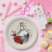 Gothic Witch Love Potion Papieren Bordje (Feest)