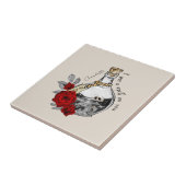 Gothic Witch Love Potion Tegeltje (Zijkant)