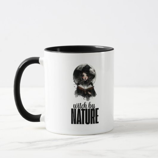 Gothic Witch Nature Pleine Lune Design || mug (Gauche)