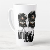 Gothic Witch Nature Pleine Lune Design || mug (Angle gauche)