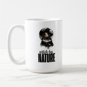 Gothic Witch Nature Pleine Lune Design mug