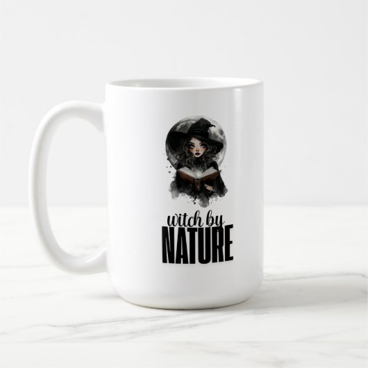 Gothic Witch Nature Pleine Lune Design || mug (Gauche)