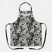 Gothic Witch Witchcraft Apothecary Tarot Kaarten Schort (Voorkant)