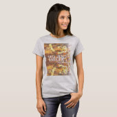 Gothic Witches Dames T-shirt (Voorkant volledig)