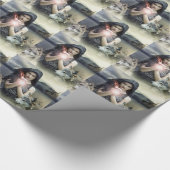 Gothic Wolf Cadeaupapier (Hoek)