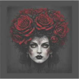 Gothic Woman Sticker