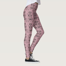 GOTHIC ZIE GEEN EVIL CEMETERY SKELETON LEGGINGS He