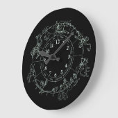 Gothic Zodiac Clock Grote Klok (Hoek)