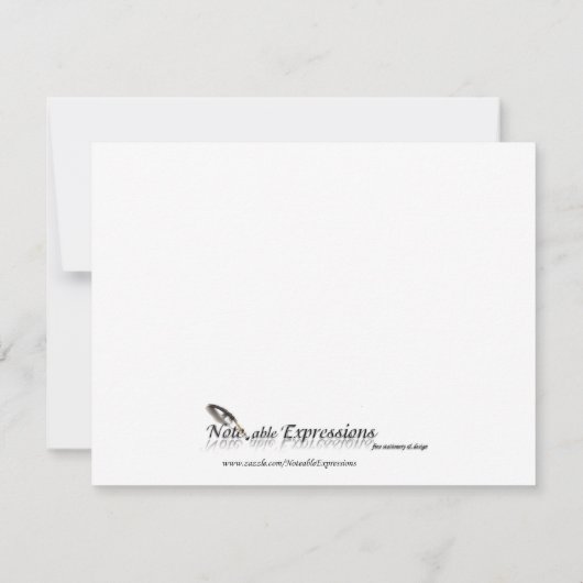 Gothic Zwart Roos Trellis Bruiloft Save the Date (Achterkant)