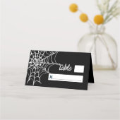 Gothic Zwart Spooky Halloween Bruiloft (Voorkant)