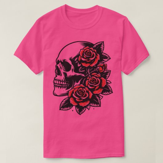 Gothicand rozen 1 t-shirt (Design voorkant)