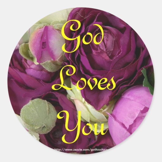 GothicChicz per vel van 20 Ronde Sticker (Voorkant)