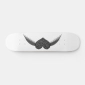 Gothique Aimé Coeur Skateboard (Horz)
