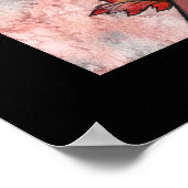 Gothique Automne Automne Fée Poster d'Art Imprimer (Coin)