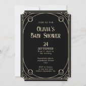 Gothique, baby shower de carte Tarot (Dos)