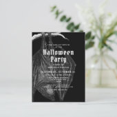 Gothique Bats Halloween Fête Invitation (Debout devant)