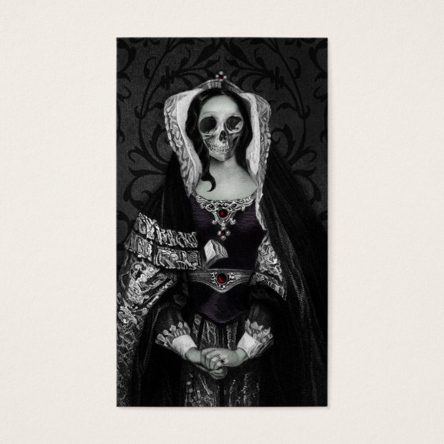 Gothique Dame de crâne (Devant)