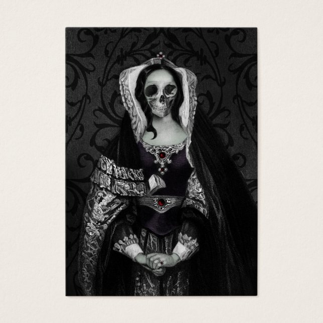 Gothique Dame de crâne (Devant)